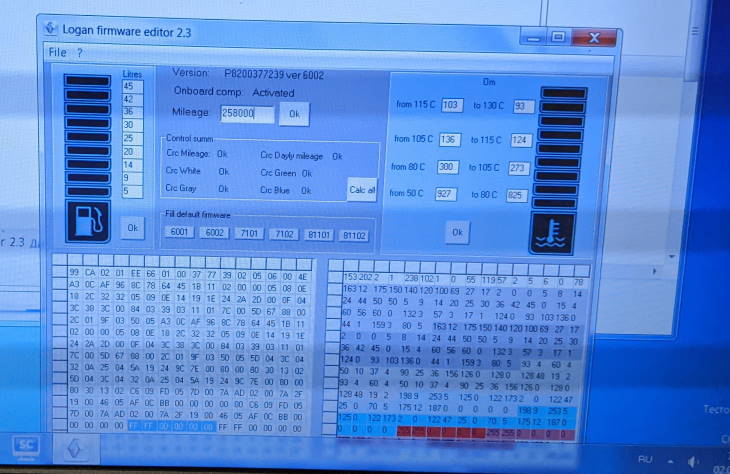 Инструкция, как изменить пробег Рено Логан, Сандеро и прошивка панели приборов под бортовой компьютер